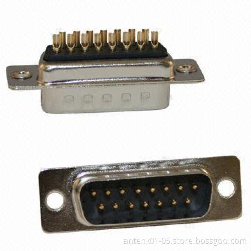 D-Sub Connectors, Solder Cup, Female or Male Type